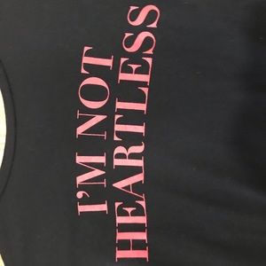 I’m not heartless just using my heart less shirt